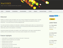 Tablet Screenshot of netxms.org
